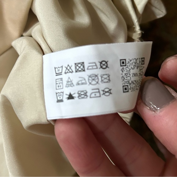 NWT ZARA Kids Lightweight Utility Cargo Jacket Neutral Layer Casual | Size 9-10 - Picture 14 of 14